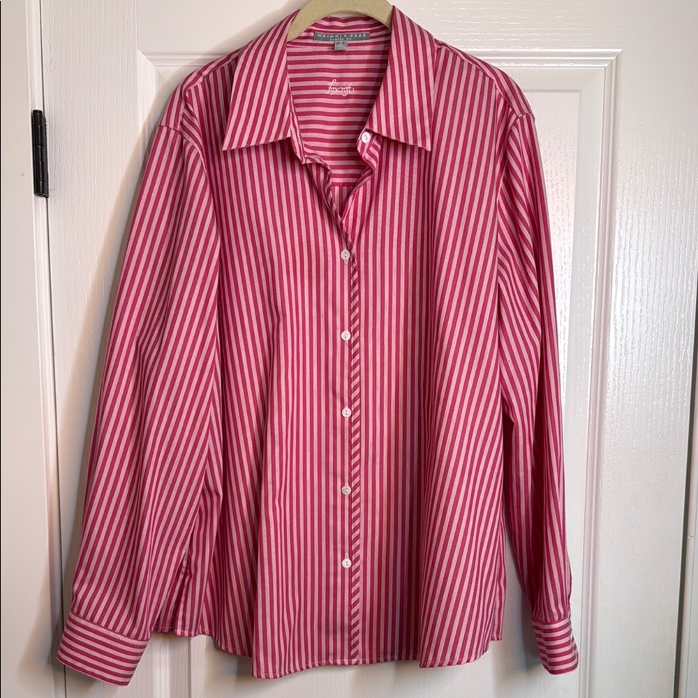 Pink Striped Shirt